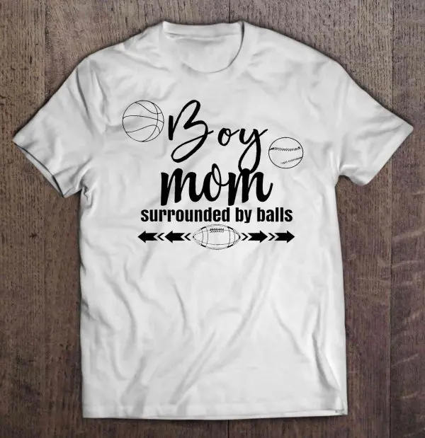 Boy Mom Surrounded By Balls