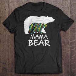 Mama Bear Autism Awareness Version