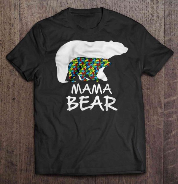 Mama Bear Autism Awareness Version