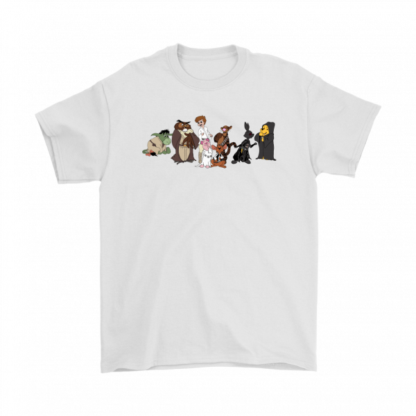 winnie the pooh star wars shirt