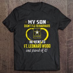 My Son Didn’t Go To Harvard He Went To Ft. Leonard Wood And Proud Of It – U.S. Army