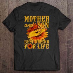 Mother And Son Best Friend For Life Sunflower Version