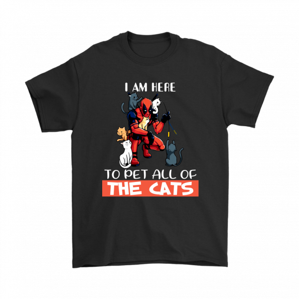 deadpool cat shirt