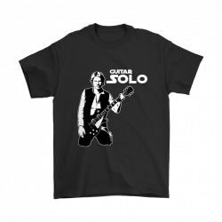han solo guitar shirt