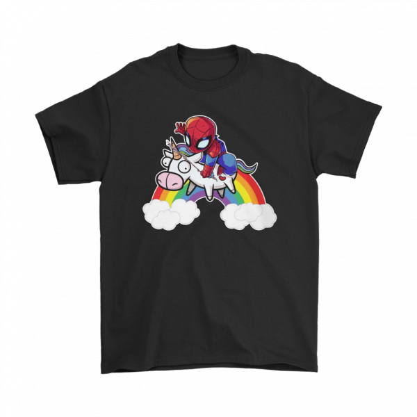 man riding a unicorn