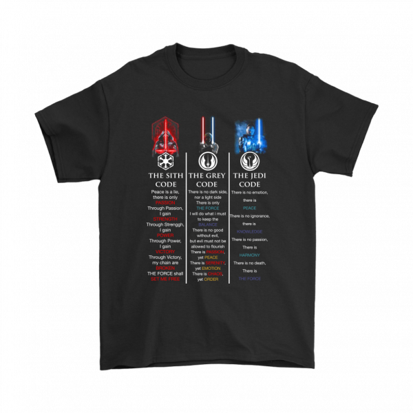 jedi code shirt