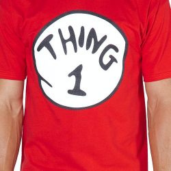 thing one and thing two shirts for kids