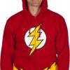 flash costume hoodie with mask