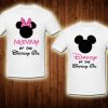 mom of birthday girl minnie mouse shirt