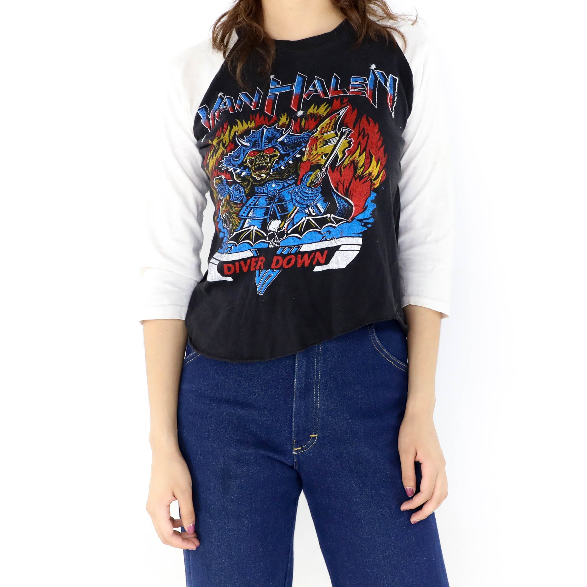 van halen diver down tour shirt