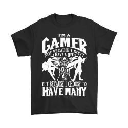 i'm a gamer not because