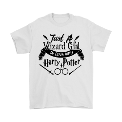 just a wizard girl shirt