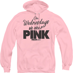 we only wear pink on wednesdays sweatshirt