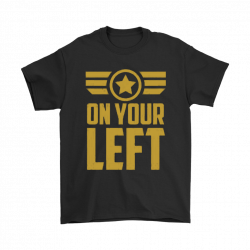 on your left shirt