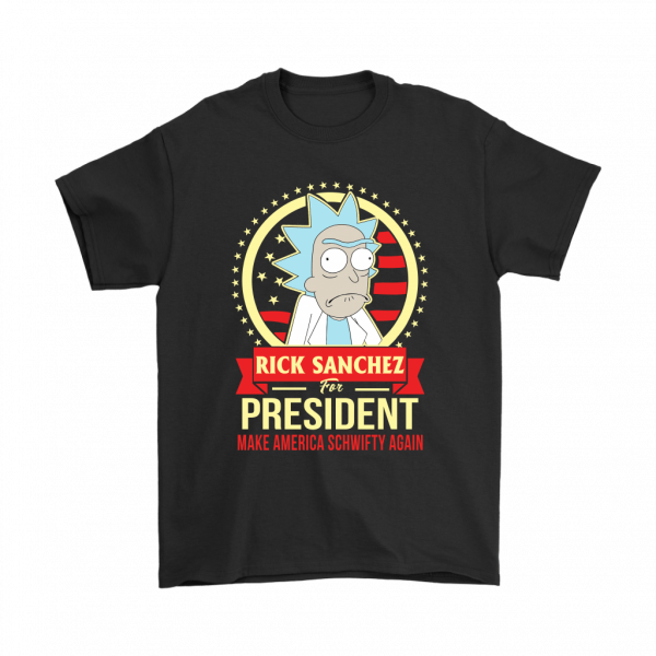 rick sanchez for president shirt