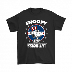 snoopy for president shirt
