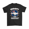 snoopy for president tshirt