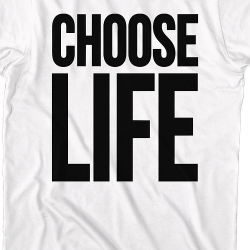 george michael choose life outfit