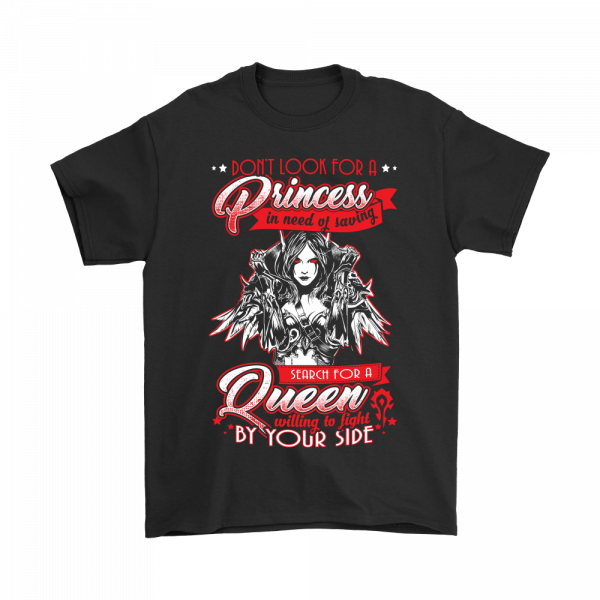 don't look for a princess in need of saving