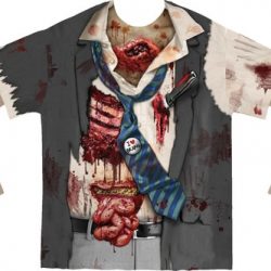 zombie t shirt costume