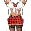 plus size catholic school girl costume