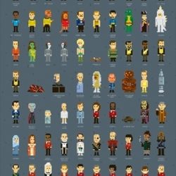 8 bit star trek