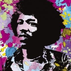 large jimi hendrix poster