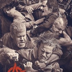 sons of anarchy fight poster