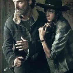carl walking dead poster