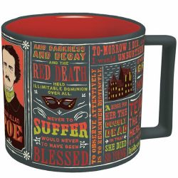 edgar allan poe coffee mug