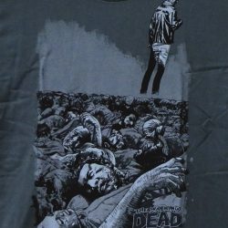 walking dead zombie t shirts