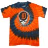 detroit tigers tie dye t shirt