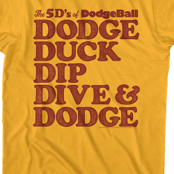 what are the 5 d's of dodgeball