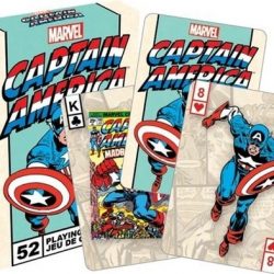 captain america playing cards