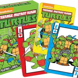 teenage mutant ninja turtles playing cards