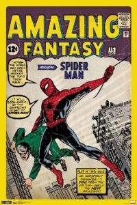 amazing fantasy spider man poster