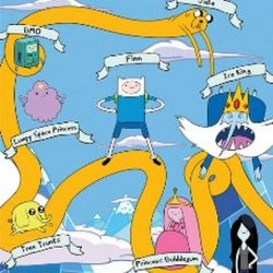 adventure time poster book