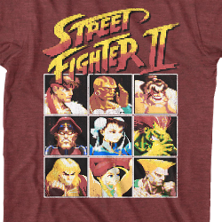 american street fighter characters