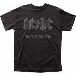 back in black t shirt