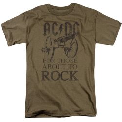 for those about to rock t shirt