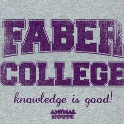 faber college t shirt