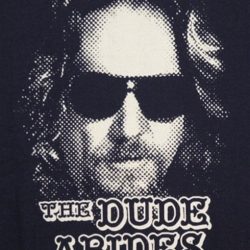 the dude abides shirt