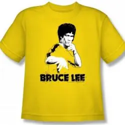 bruce lee in a suit