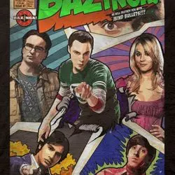 big bang theory comic book