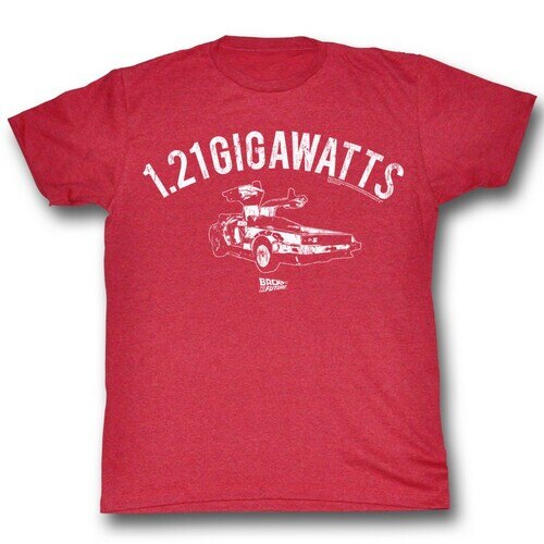 1.21 gigawatts t shirt 1.21 gigawatts t shirt