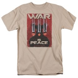 war is peace t shirt