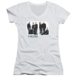 girls white v neck