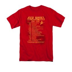 star trek red shirt t shirt