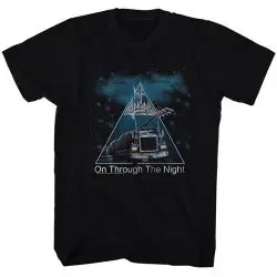def leppard on through the night t shirt