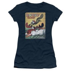 rocky and bullwinkle t shirt